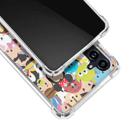 Disney Tsum Tsum Close up Characters Galaxy A54 5G Clear Case