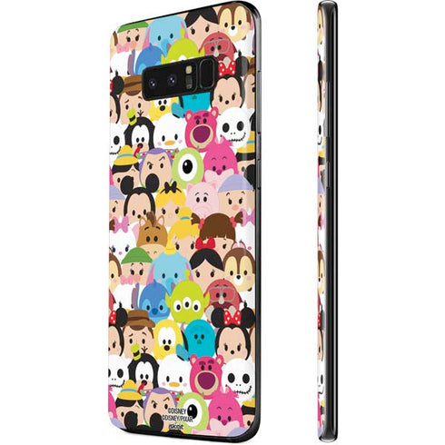 Disney Tsum Tsum Close up Characters Galaxy Note 8 Skin