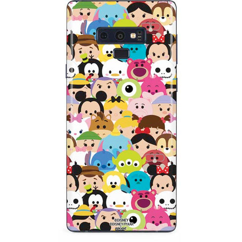 Disney Tsum Tsum Close up Characters Galaxy Note 9 Skin