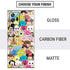 Disney Tsum Tsum Close up Characters Galaxy Note20 Ultra 5G Skin