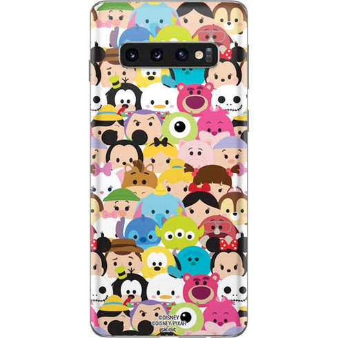 Disney Tsum Tsum Close up Characters Galaxy S10 Skin