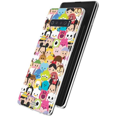 Disney Tsum Tsum Close up Characters Galaxy S10 Skin