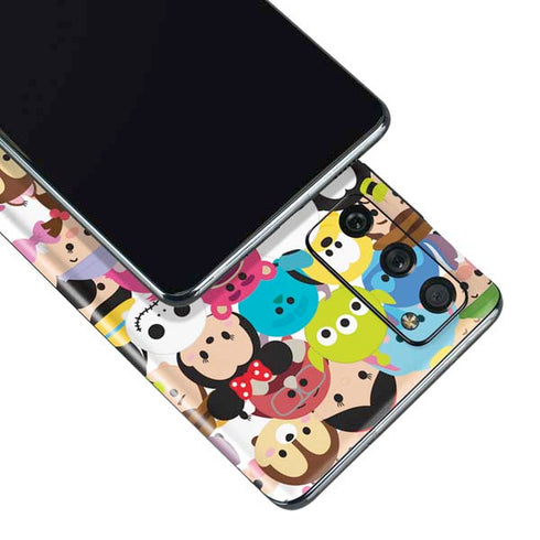 Disney Tsum Tsum Close up Characters Galaxy S20 Fan Edition Skin