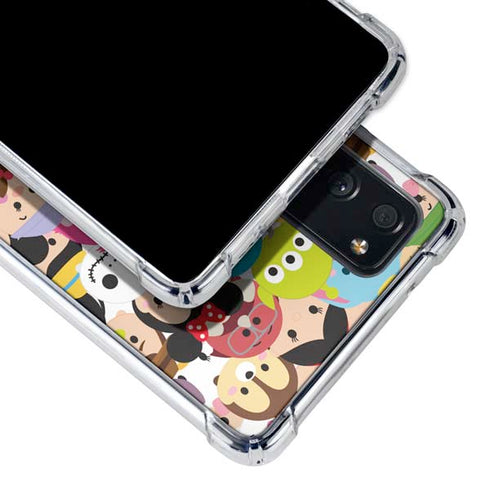 Disney Tsum Tsum Close up Characters Galaxy S20 FE Clear Case