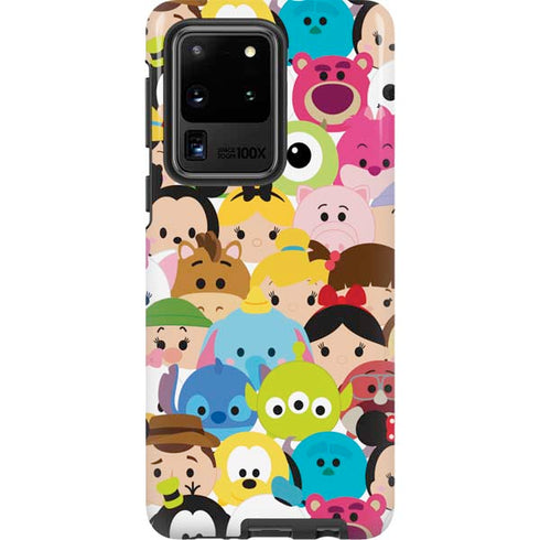 Disney Tsum Tsum Close up Characters Galaxy S20 Ultra 5G Pro Case