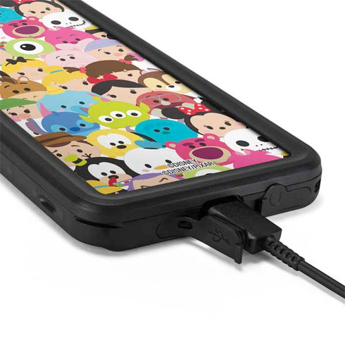 Disney Tsum Tsum Close up Characters Galaxy S20 Waterproof Case