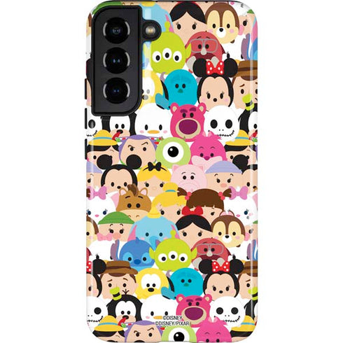 Disney Tsum Tsum Close up Characters Galaxy S22 Plus Pro Case