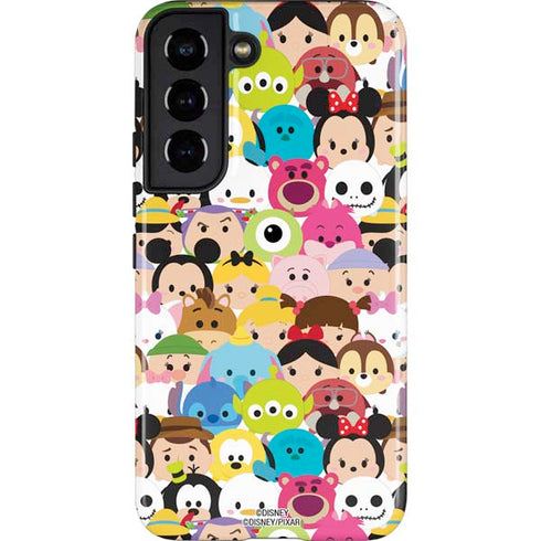 Disney Tsum Tsum Close up Characters Galaxy S22 Pro Case