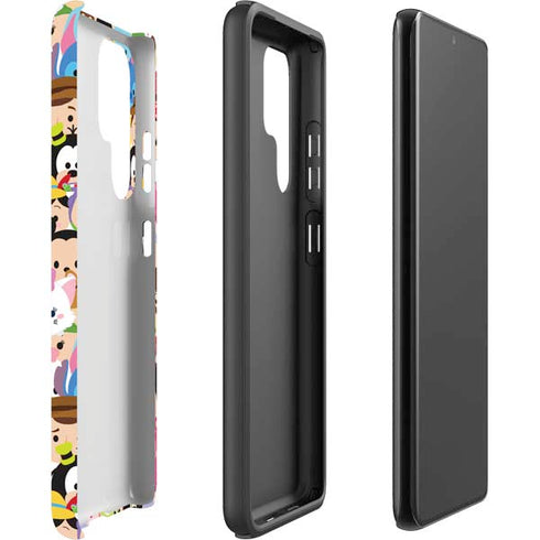Disney Tsum Tsum Close up Characters Galaxy S22 Ultra Pro Case