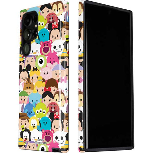 Disney Tsum Tsum Close up Characters Galaxy S22 Ultra Pro Case