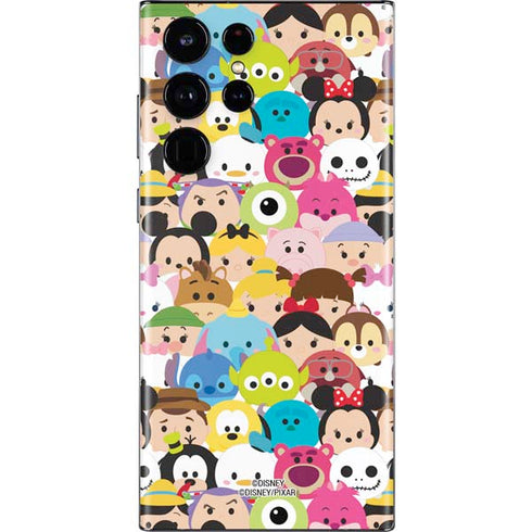 Disney Tsum Tsum Close up Characters Galaxy S22 Ultra Skin