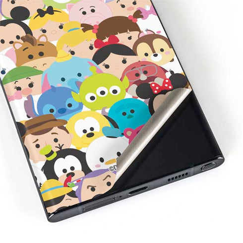 Disney Tsum Tsum Close up Characters Galaxy S22 Ultra Skin