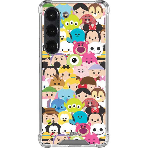Disney Tsum Tsum Close up Characters Galaxy S23 Clear Case