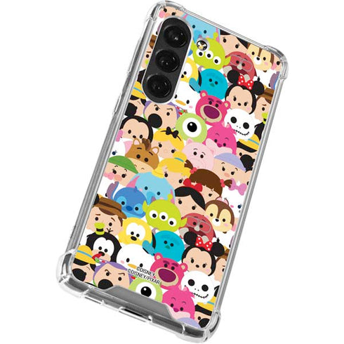 Disney Tsum Tsum Close up Characters Galaxy S23 Clear Case