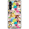 Disney Tsum Tsum Close up Characters Galaxy S23 FE Clear Case