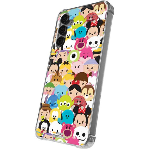 Disney Tsum Tsum Close up Characters Galaxy S24 Plus Clear Case