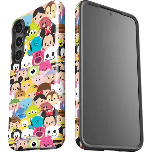 Disney Tsum Tsum Close up Characters Galaxy S24 Plus Impact Case