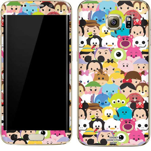 Disney Tsum Tsum Close up Characters Galaxy S7 Edge Skin