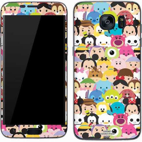 Disney Tsum Tsum Close up Characters Galaxy S7 Skin