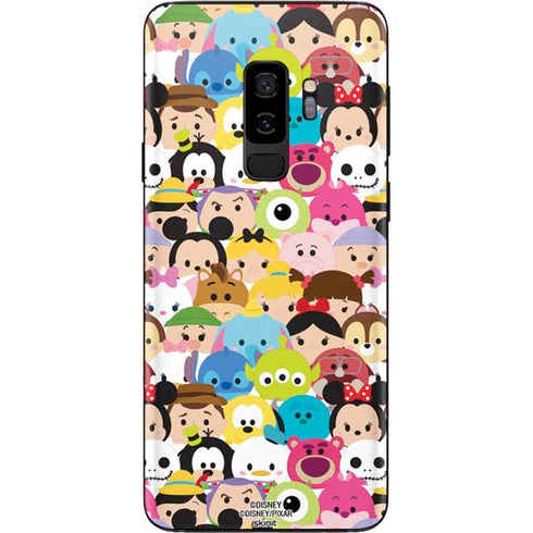 Disney Tsum Tsum Close up Characters Galaxy S9 Plus Skin