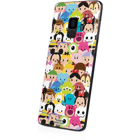 Disney Tsum Tsum Close up Characters Galaxy S9 Skin