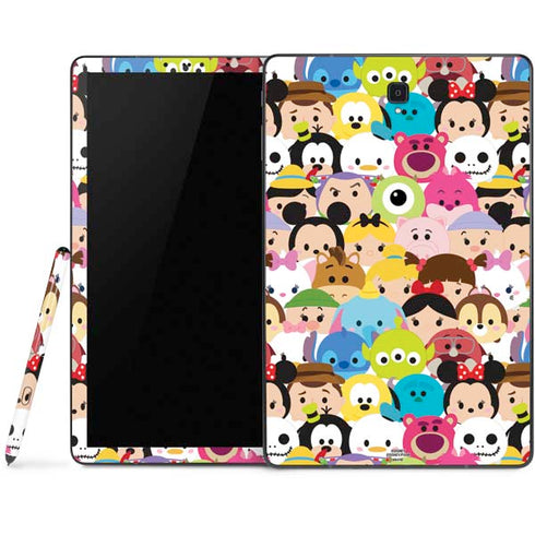 Disney Tsum Tsum Close up Characters Samsung Galaxy Tab Skin
