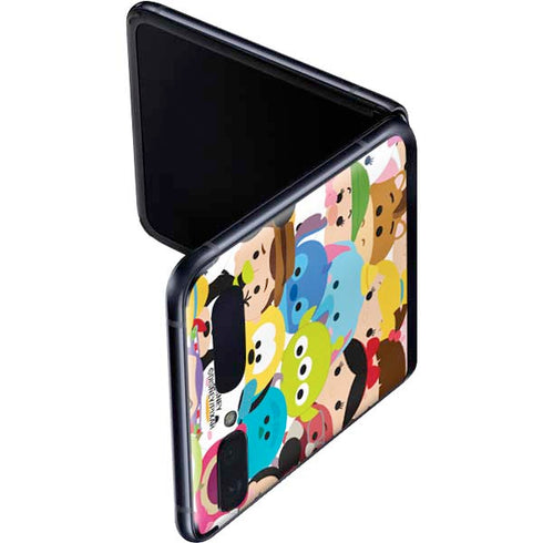 Disney Tsum Tsum Close up Characters Galaxy Z Flip Skin