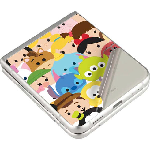 Disney Tsum Tsum Close up Characters Galaxy Z Flip3 5G Skin