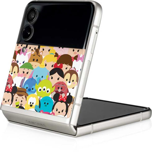 Disney Tsum Tsum Close up Characters Galaxy Z Flip4 5G Skin