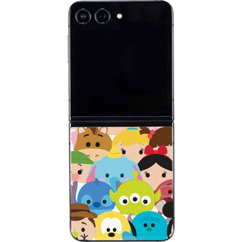 Disney Tsum Tsum Close up Characters Galaxy Z Flip5 5G Skin