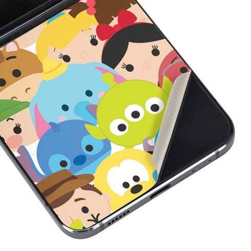 Disney Tsum Tsum Close up Characters Galaxy Z Flip5 5G Skin