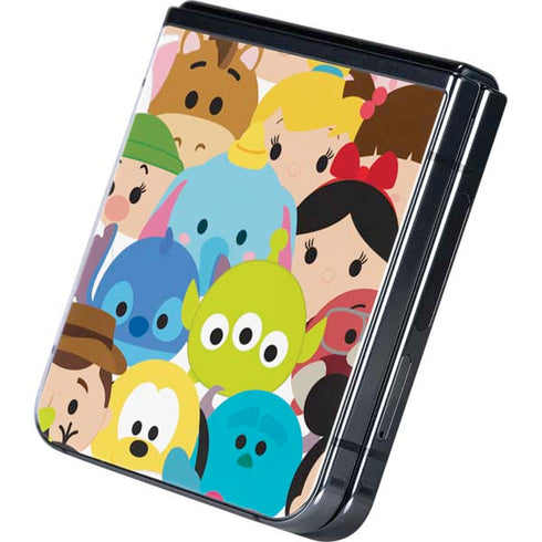 Disney Tsum Tsum Close up Characters Galaxy Z Flip5 5G Skin