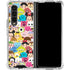Disney Tsum Tsum Close up Characters Galaxy Z Fold4 5G Clear Case