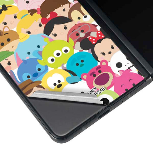 Disney Tsum Tsum Close up Characters Galaxy Z Fold4 5G Skin