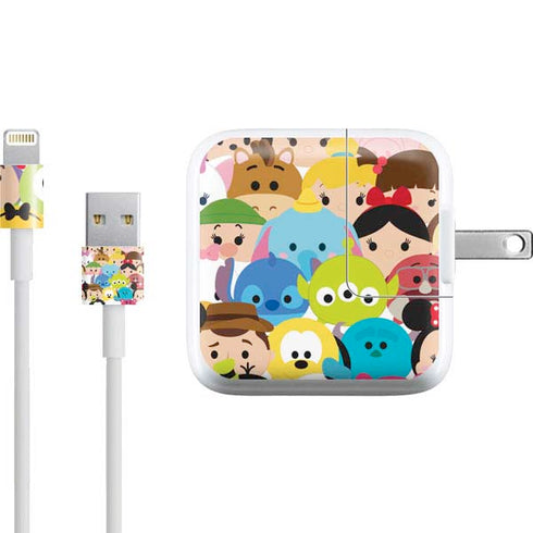 Disney Tsum Tsum Close up Characters iPad Charger (10W USB) Skin