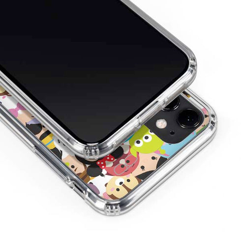 Disney Tsum Tsum Close up Characters iPhone 11 Clear Case