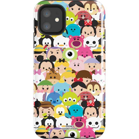 Disney Tsum Tsum Close up Characters iPhone 11 Impact Case
