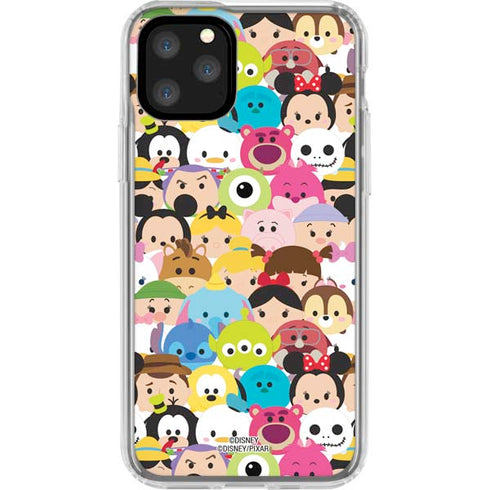 Disney Tsum Tsum Close up Characters iPhone 11 Pro Clear Case