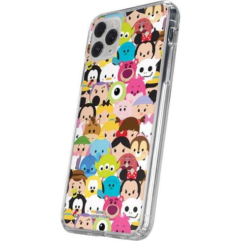 Disney Tsum Tsum Close up Characters iPhone 11 Pro Clear Case