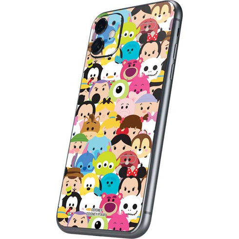 Disney Tsum Tsum Close up Characters iPhone 11 Skin