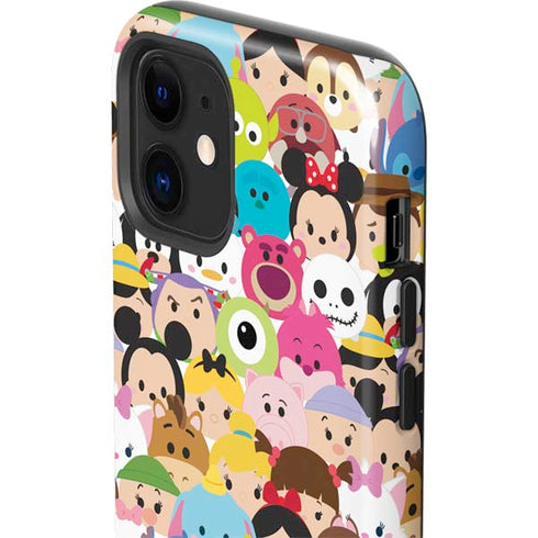 Disney Tsum Tsum Close up Characters iPhone 12 Impact Case