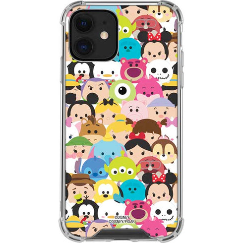 Disney Tsum Tsum Close up Characters iPhone 12 Mini Clear Case