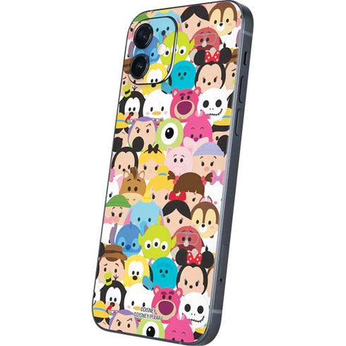 Disney Tsum Tsum Close up Characters iPhone 12 Mini Skin