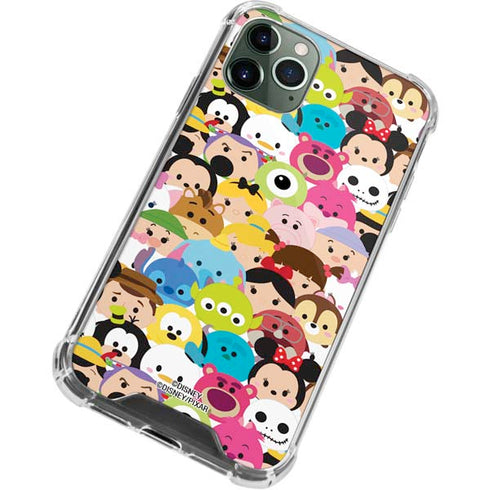 Disney Tsum Tsum Close up Characters iPhone 12 Pro Max Clear Case
