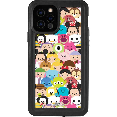 Disney Tsum Tsum Close up Characters iPhone 12 Pro Waterproof Case