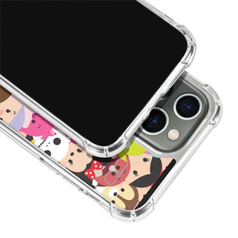 Disney Tsum Tsum Close up Characters iPhone 13 Pro Clear Case