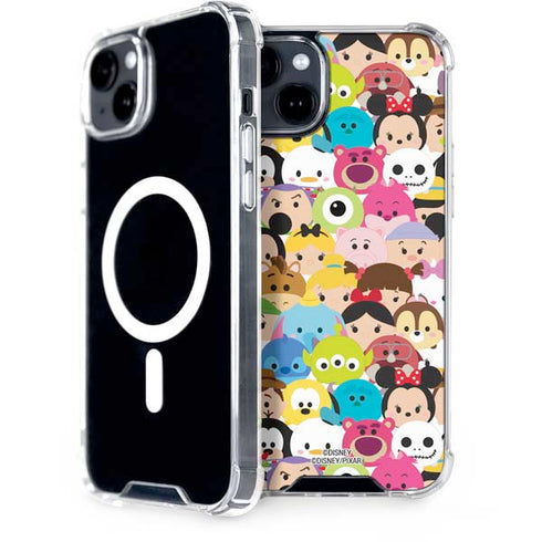 Disney Tsum Tsum Close up Characters iPhone 15 Plus MagSafe Case