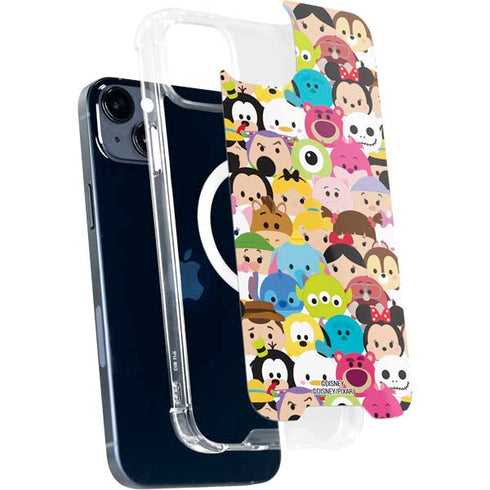 Disney Tsum Tsum Close up Characters iPhone 15 Plus MagSafe Case