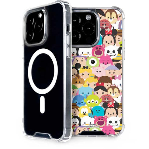 Disney Tsum Tsum Close up Characters iPhone 15 Pro MagSafe Case
