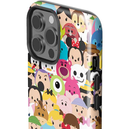 Disney Tsum Tsum Close up Characters iPhone 15 Pro Max Impact Case